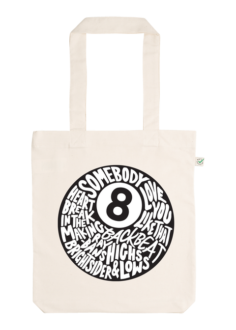 Natural Totebag - 8 Ball