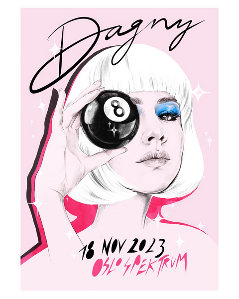 Dagny Spektrum Kunsttrykk