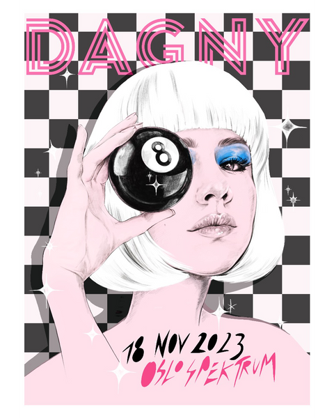 Dagny Chess Spektrum Kunsttrykk